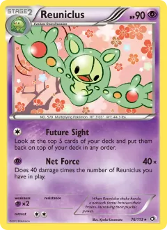 Reuniclus, Legendary Treasures 76/113
