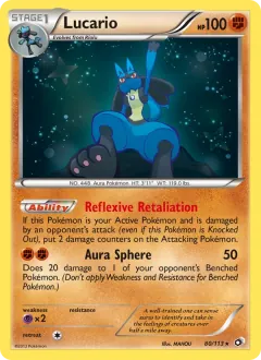 Lucario, Legendary Treasures 80/113