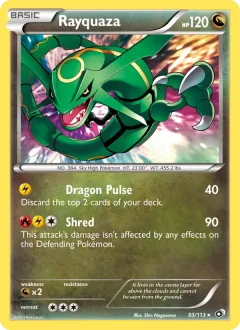 Rayquaza, Legendary Treasures 93/113