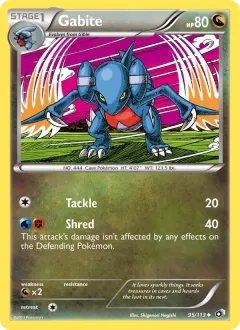 Gabite, Legendary Treasures 95/113