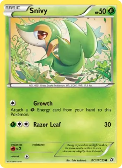 Snivy, Legendary Treasures RC1/113