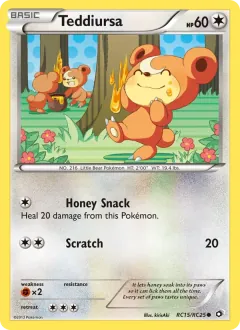 Teddiursa, Legendary Treasures RC15/113