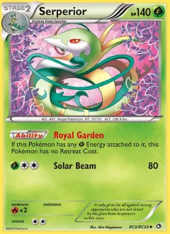 Serperior, Legendary Treasures RC3/113