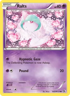 Ralts, Legendary Treasures RC8/113