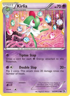 Kirlia, Legendary Treasures RC9/113