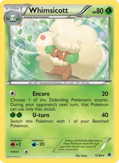 Whimsicott, Emerging Powers 12/98