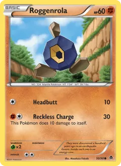Roggenrola, Emerging Powers 50/98