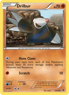 Drilbur, Emerging Powers 54/98