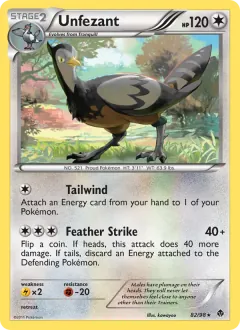 Unfezant, Emerging Powers 82/98