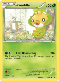 Sewaddle, Noble Victories 1/101