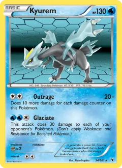 Kyurem, Noble Victories 34/101