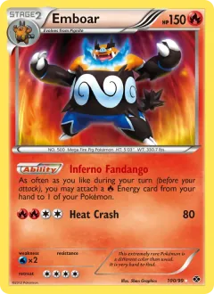 Emboar, Next Destinies 100/99