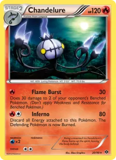 Chandelure, Next Destinies 20/99