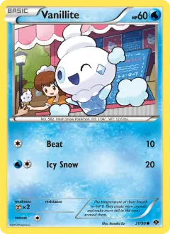 Vanillite, Next Destinies 31/99