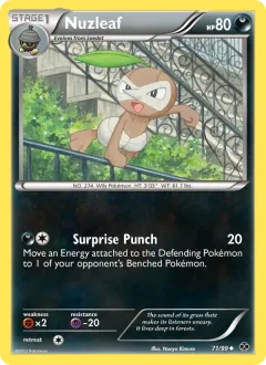 Nuzleaf, Next Destinies 71/99