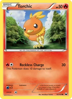 Torchic, Dark Explorers 14/108
