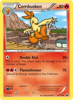 Combusken, Dark Explorers 16/108
