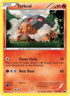 Torkoal, Dark Explorers 18/108
