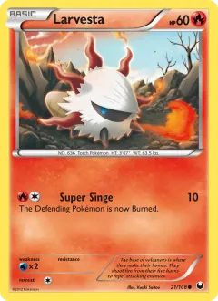 Larvesta, Dark Explorers 21/108