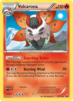Volcarona, Dark Explorers 22/108