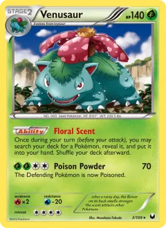 Venusaur, Dark Explorers 3/108
