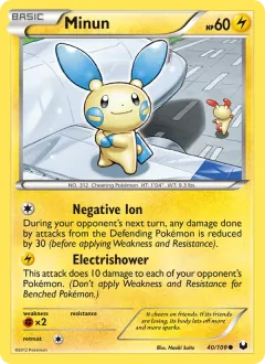 Minun, Dark Explorers 40/108