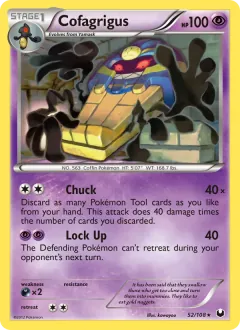 Cofagrigus, Dark Explorers 52/108