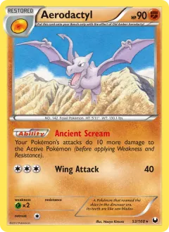 Aerodactyl, Dark Explorers 53/108
