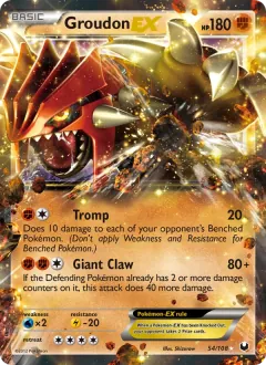 Groudon-EX, Dark Explorers 54/108