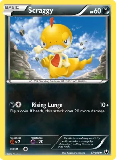 Scraggy, Dark Explorers 67/108