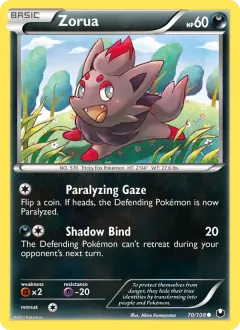 Zorua, Dark Explorers 70/108