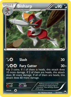 Bisharp, Dark Explorers 72/108