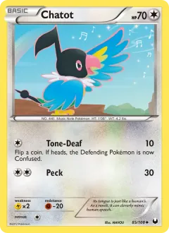 Chatot, Dark Explorers 85/108