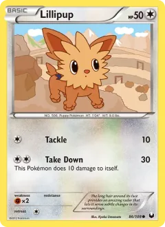 Lillipup, Dark Explorers 86/108