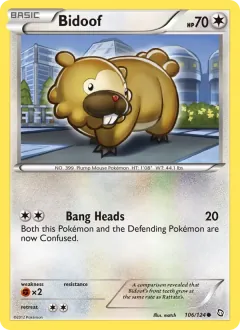 Bidoof, Dragons Exalted 106/124