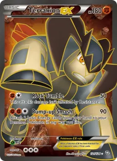 Terrakion-EX, Dragons Exalted 121/124