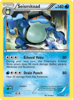 Seismitoad, Dragons Exalted 36/124