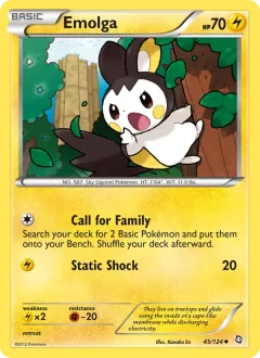 Emolga, Dragons Exalted 45/124