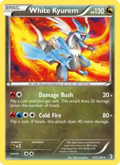 White Kyurem, Boundaries Crossed 102/149