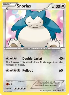 Snorlax, Boundaries Crossed 109/149