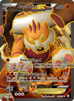 Landorus-EX, Boundaries Crossed 144/149