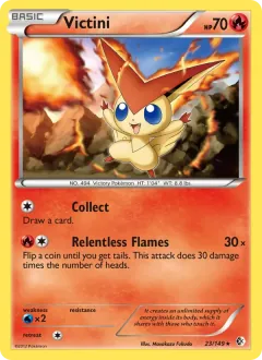 Victini, Boundaries Crossed 23/149