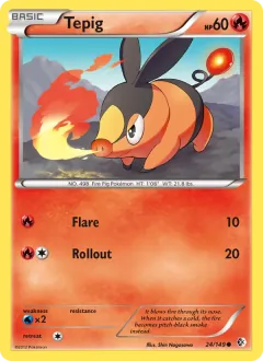 Tepig, Boundaries Crossed 24/149