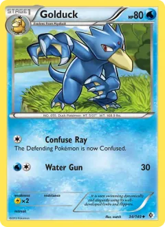 Golduck, Boundaries Crossed 34/149