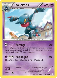 Toxicroak, Boundaries Crossed 66/149