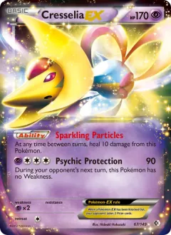 Cresselia-EX, Boundaries Crossed 67/149