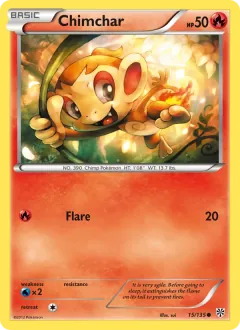 Chimchar, Plasma Storm 15/135
