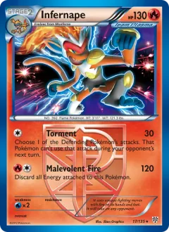 Infernape, Plasma Storm 17/135