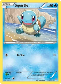 Squirtle, Plasma Storm 24/135