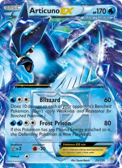Articuno-EX, Plasma Storm 25/135